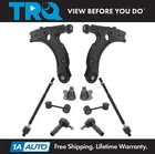 Trq 10 Pc Front Steering Suspension Kit Ball Joint Tie Rods Control Arms For Vw New. Price: $159.95.
