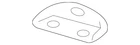 Genuine Mitsubishi Control Arm Bracket MR316449 New. Price: $37.50.