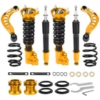 Coilovers Suspension & Rear Upper Control Arm Camber Kit For Honda Civic 06-11 New. Price: $292.92.