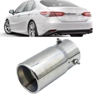 For Toyota Camry BZ4X 1.5" 2.7" Exhaust Pipe Tip Rear Tail Throat Muffler New. Price: $29.25.