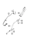 Genuine Mopar Double Ended Stud Mounting Front 6508966AA New. Price: $6.92.