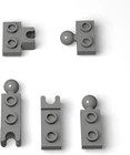 105PCS Classic Building Gray Ball Plate Bulk, Model And Socket Joints New. Price: $19.26.