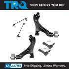 Trq Front 6 Pc Steering & Suspension Kit Control Arms Sway Links Tie Rods For Gm New. Price: $199.95.