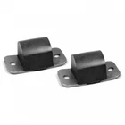 1959-1962 Corvette Bumper Set Rear Frame Over Axle With Curved Plate Pair New. Price: $80.95.