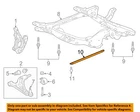 Gm Oem 18-23 Equinox Front Suspension Components-mount Brace 84560587 New. Price: $54.68.