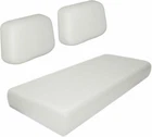 Club Ds Golf Cart Seat Back And Bottom White Cushion Set Fits 1979-2000 New. Price: $450.95.