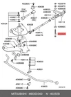 Genuine Oe Bolt Metal MB303360 For Mitsubishi MB30-3360 Neu. Price: $11.37.