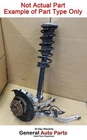 10 Mercedes E350: Right Rear Suspension Knee W/ Abs; --87K-- Used. Price: $157.50.