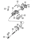 Genuine Mopar Steering Column Intermediate Shaft 68438450AC New. Price: $68.97.