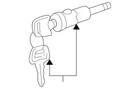 Genuine Volkswagen Ignition Lock Cylinder 3B0-905-855-H New. Price: $455.81.