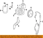 Chrysler Oem 00-12 Dakota Pump Hoses-pressure O-ring 5205254 New. Price: $59.49.