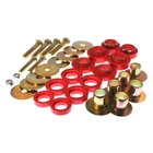 Energy Suspension 3.4142R; Body/radiator Bushings Red For 1967-1981 Chevy New. Price: $109.69.