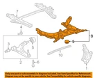 Gm Oem 16-19 Volt Front Suspension Components-engine Cradle 84203668 New. Price: $1433.29.
