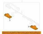 Hyundai Oem 19-20 Santa Fe Lamps-license Right 92504A9000 New. Price: $16.08.
