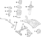 Genuine Mercedes-benz Spring Insulator 174-322-01-00 New. Price: $40.05.