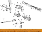 Chrysler Oem 84-96 Colt Front Suspension Brake Components-wheel Bearing MB092749 New. Price: $70.41.