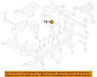 Ford Oem 15-23 Ranger Suspension Components-shackle Nut W520115S442 New. Price: $14.00.