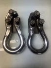 05 07 Ford F250 F350 Chrome Tow Hook Recovery Loop Set W/ Bolts 6C34-17A954-BA Used. Price: $249.00.