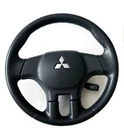 2006-2008 Mitsubishi Eclipse Steering Wheel Assembly Black (dark Charcoal) Used. Price: $129.00.