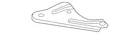 Genuine Ford Suspension Sub-frame Reinforcement Bracket CV6Z-9911L53-A New. Price: $34.18.