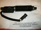1998 Lincoln Continental Drivers Left Rear Air Suspension Height Level Sensor Used. Price: $199.99.