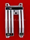 Fiat 124 Spider Heater Control Panel Chrome New. Price: $93.00.