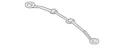 Genuine Nissan Suspension Sub-frame Reinforcement Bracket 74840-1EA1A New. Price: $571.74.