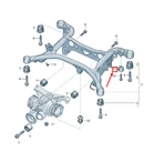 New Audi Q8 Suspension Crossmember Insulator 4M0505563F 4M0-505-563-F. Price: $178.90.
