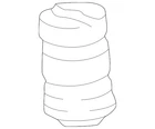 Genuine Bmw Strut Bumper 31-33-1-092-670 New. Price: $36.62.