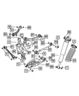 Genuine Mopar Bolt 68292141AA New. Price: $110.71.