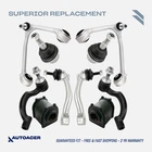 Autoacer 10P Front Control Arms Ball Joints Links & Tie Rod Kit For Jaguar Xf Xk New. Price: $315.00.