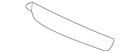Genuine Gm Black Front Passenger Side Tire Air Deflector 23188329 New. Price: $15.59.