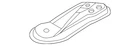 Genuine Nissan Suspension Cross-member Stop 54340-6SA0B New. Price: $70.65.