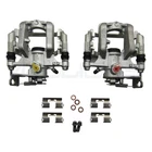 Rear Brake Calipers W/ Bracket Pair New For Toyota Corolla Matrix Pontiac Vibe. Price: $75.10.