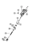 Genuine Mopar Steering Column Intermediate Shaft 68408233AB New. Price: $124.95.