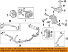 Gm Oem 11-17 Equinox,terrain Steering Gear Linkage Pump Hoses-ps 13580490 New. Price: $213.57.