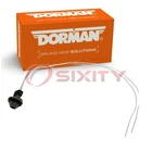 Dorman Techoice License Plate Light Connector For 2003-2005 Pontiac Aztek Ox New. Price: $43.20.