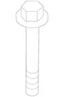 Genuine Bmw Cross Bar Screw 07-11-9-909-839 New. Price: $23.37.