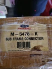 Ford Motorsport Subframe Connectors M-5478-K 1996-1998 Mustang Svt Cobra New. Price: $375.00.