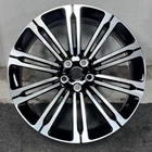 22" Crescendo L460 Style Black Mach Wheels 5X120 Fits Land Rover Range Set Of New. Price: $1249.00.