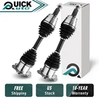 Pair Front Cv Axle For Gmc Chevy Silverado Sierra 1500 2500 3500 H2 4WD New. Price: $149.98.