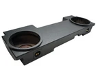 Fits Chevy Silverado 2500HD Crew 02-13 Dual 12" Sub Box Enclosure -rhino Coated New. Price: $169.95.