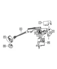 Genuine Mopar Tilt Column Release Lever 5057170AE New. Price: $86.38.