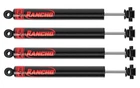 Rancho Front & Rear Painted RS7MT Shock Absorbers For Jeep Gladiator Wrangler New. Price: $343.08.