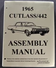 1965 Oldsmobile Cutlass Assembly Manual 442 F-85, Wagon Loose-leaf Reprint Used. Price: $24.95.