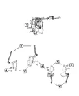 Genuine Mopar Height Sensing Linkage Right Rear 68212621AA New. Price: $34.87.