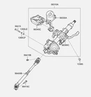 Hyundai 56310-F2201 Column Assemblysteering 2016-2020 Elantra 56310F2201 New. Price: $600.00.