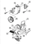 Genuine Mopar Hex Head Screw And Washer 6034244 New. Price: $17.08.
