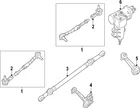 Genuine Nissan Steering Gear Box 49200-1PA0A New. Price: $982.14.