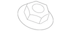 Genuine Bmw Trans Mount Nut 22-31-6-760-944 New. Price: $26.78.